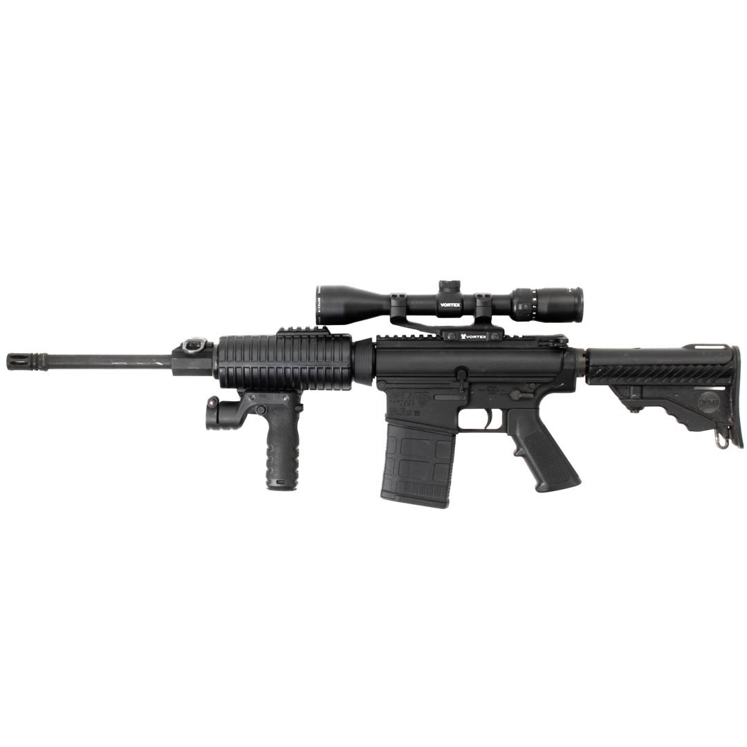 DPMS LR-308 + VORTEX DIAMONDBACK, SIGHTMARK RED DOT, MFT VFG